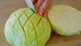 Cabbage tastes better than meat! Why I didn’t know these cabbage recipe before! [Vegan] ASMR