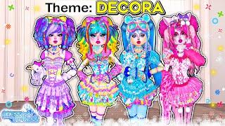 Buying Decora Themes in DRESS to IMPRESS...!!! Roblox Pretty Dti