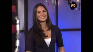 Kevin Pereira Pops Olivia Munn From Behind! Attack of the show g4tv