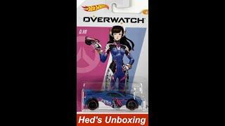 Hot Wheels Overwatch D.VA : MS-T SUZUKA - GJV16 LA10 #shorts