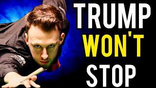 Judd Trump Put Pressure On The Opponent With His Persistent Play! Highlights Match!!