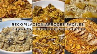 ARROCES FÁCILES PARA TRIUNFAR (RECOPILACIÓN) Mis mejores paellas, melosos y risottos