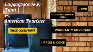 BEST Suitcase | Soft Case Travel Luggage? Tumi Aerotour vs American Tourister Expandable 4