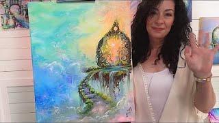 “DIVINE WAY” COLLAB WITH @CARLY AND MARTINA | ACRYLIC PAINTING TIMELAPSE