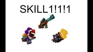 Using as much skill as possible - Pixel gun 3D