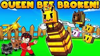 I Got NEW QUEEN BEE Pet and Created OP Pet Combos in Grow a Garden!
