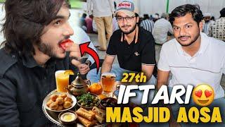 27th Ramadan Iftari in Masjid Aqsa Pune | Pune's Famous Dalcha ️ | Yazdan Iftari Vlogs