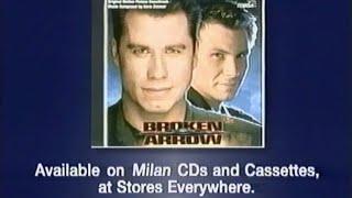 Broken Arrow Soundtrack "In Stores Everywhere" Available on Milan CD and Cassette