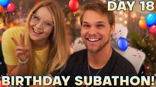 LIVECO-BIRTHDAY SUBATHON EXTRAVAGANZA! | Day 18 !incentives !fr