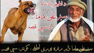 سبزعلی ماما د سپی لطیفہ da latefo badsha #pashtofunny #sabzalimama sabzali mama da quntar spee qesa