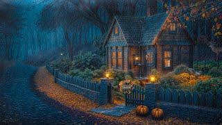 Cozy Autumn Forest Retreat: Soothing Rain & Nature Sounds for Ultimate Relaxation and Sleeping
