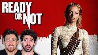 First time watching *READY OR NOT* (slasher comedy done right)