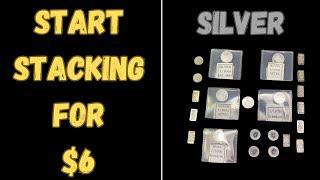 START STACKING FOR $6.00 - SILVER!!!