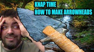 How to make arrowheads for flint knapping, bushcraft, survival and wilderness living / hunting