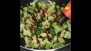 How to cook Broccoli with oyster sauce! simple recipe & delicious!!#short#broccolirecipe
