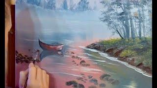 Oil Painting Tutorial #24 “Whispering Waters” by Kaylee Rakowski