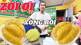 Dũng CAO THỦ đang khui sầu riêng LA LÊN khi thấy cảnh này KHUI sầu CƠM VÀNG mà run tay