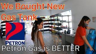 We choose to buy a NEW GAS TANK. Petron is a good Brand