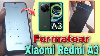 Formatear Redmi A3, Hard Reset Xiaomi Redmi A3