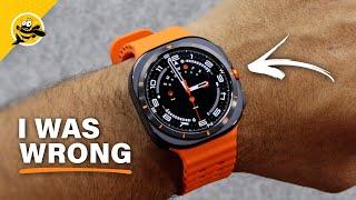 I WAS WRONG About the Galaxy Watch ULTRA!