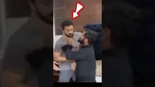 Rajab butt & Haider shah & Mana dogar fight #rajabsfamily #shortsfeed #ghazaljawad  @rajabbutt94