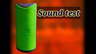 tg113 bluetooth speaker sound test