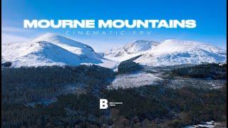 Mourne Mountains in Snow - Cinematic Drone & FPV Footage - DJI Mavic 3