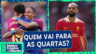 LIVERPOOL X PSG; BARCELONA X BENFICA: Quem vai para as quartas? - Melhor Futebol do Mundo 11/03/2025