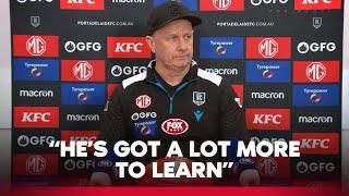 Ken Hinkley critiques Jason Horne-Francis following Suns clash  | Port Press Conference | Fox Footy