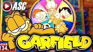 *NEW* GARFIELD SLOT | LIGHTNING GAMING - Slot Machine Bonus