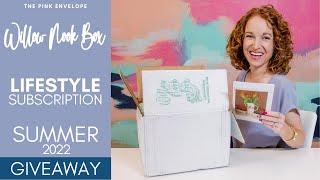 Willow Nook Box Summer 2022 - a FabFitFun replacement box? Lifestyle x Home Decor Subscription Box