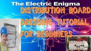 Electrical Hack: How to Dress a Distribution Board | how to DB dressing and termination part 1