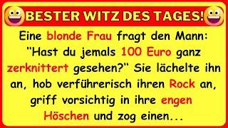  BESTER WITZ DES TAGES! Eine blonde Frau, die ihr Geld an sehr seltsamen Orten versteckt...