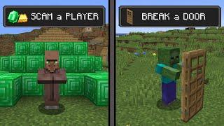 Minecraft if MOBS had ACHIEVEMENTS