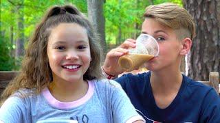 Mystery Drink Challenge! (MattyBRaps vs Sierra Haschak)