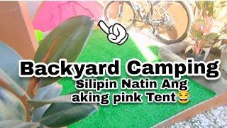 #summer #backyardcamping SUMMER VIBES | BACKYARD CAMPING @yansablog