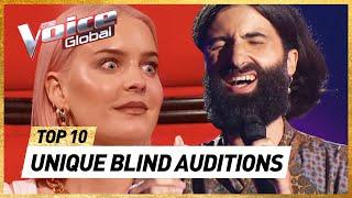 MOST UNIQUE & SURPRISING Blind Auditions of 2021 | The Voice Rewind