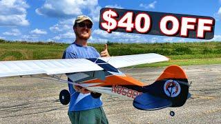 GIANT RC PLANE under $300 with AMAZING UPGRADES!!! - Arrows Husky SE - TheRcSaylors