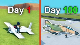 Day 1 vs 100 in Plane Crazy!