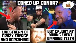 Conor McGregor Is Sniffing His Career Away? He Will Never Fight Again? CRAZY LIVE STREAM REACTION!