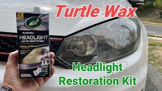 Mobile Car Mechanic - Restoring Headlight With Turtle Wax  Restoration Kit