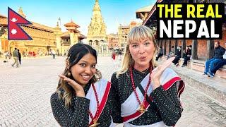 24 Hours Living With a Newari Girl in BHAKTAPUR Local Life Nepal