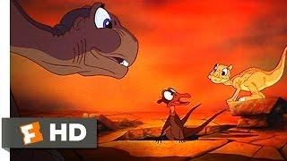 The Land Before Time (5/10) Movie CLIP - Littlefoot and Ducky Meet Petrie (1988) HD