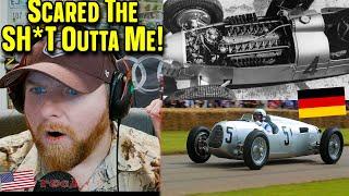 NASCAR Fan Mind Blown by the Auto Union Type C Race Car (V16)