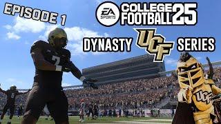 UCF College Football 25 Dynasty Series Ep.1 | Starting The Dynasty Off Right