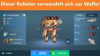 Mein neuer Crimson Hawk terrorisiert das gegnerische Team!-War Robot Gameplay (Deutsch/German)