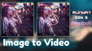 Runway Gen 2 - Image to Video  GENRATION ( UPTO 16 SEC)  |#stablediffusion #runaway #ai #github