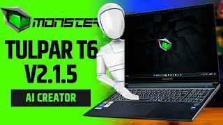 Monster Tulpar T6 V2.1.5 AI Creator İnceleme | Core Ultra 7 ve RTX 4070 ile yapay zeka devri!