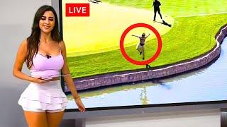 10 MOST RIDICULOUS Golf Moments Caught on Live TV