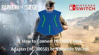 【New Model】How to Connect HYCARUS MnK Adapter (HC-30050) to Nintendo Switch